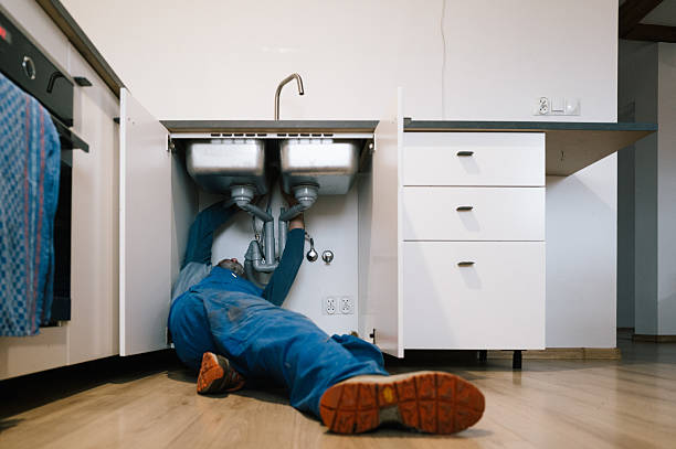 Professional Plumbing technician working in Twentynine Palms, CA